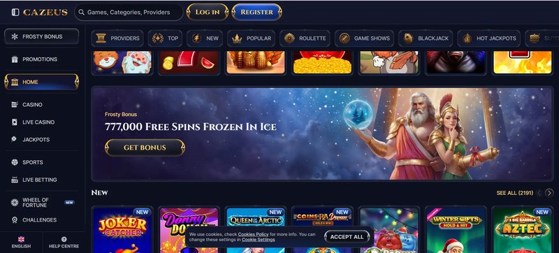 Image: Experience the Thrills of Cazeus Casino Online in the UK Today